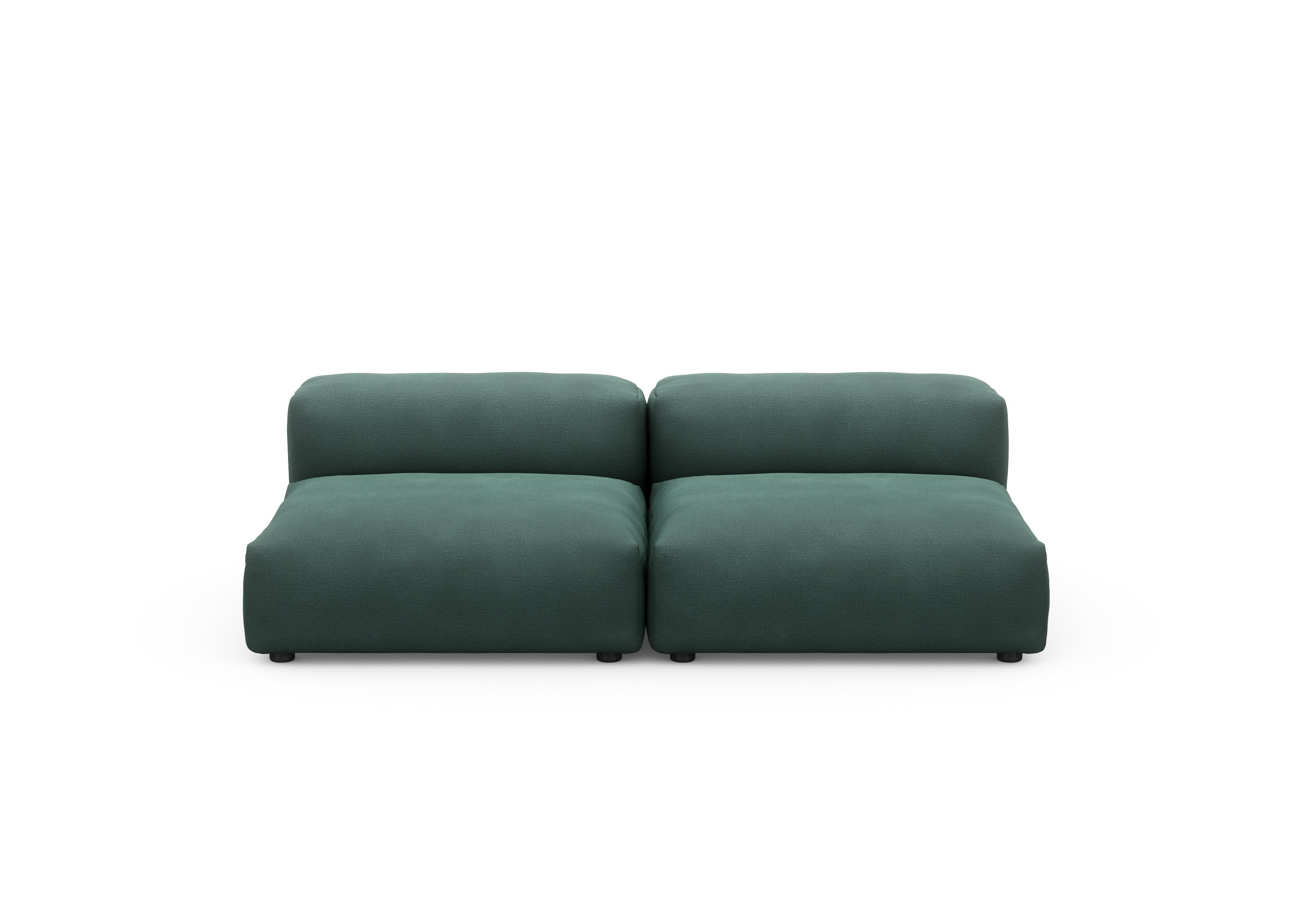 vetsak®-Two Seat Lounge Sofa M Linen forest