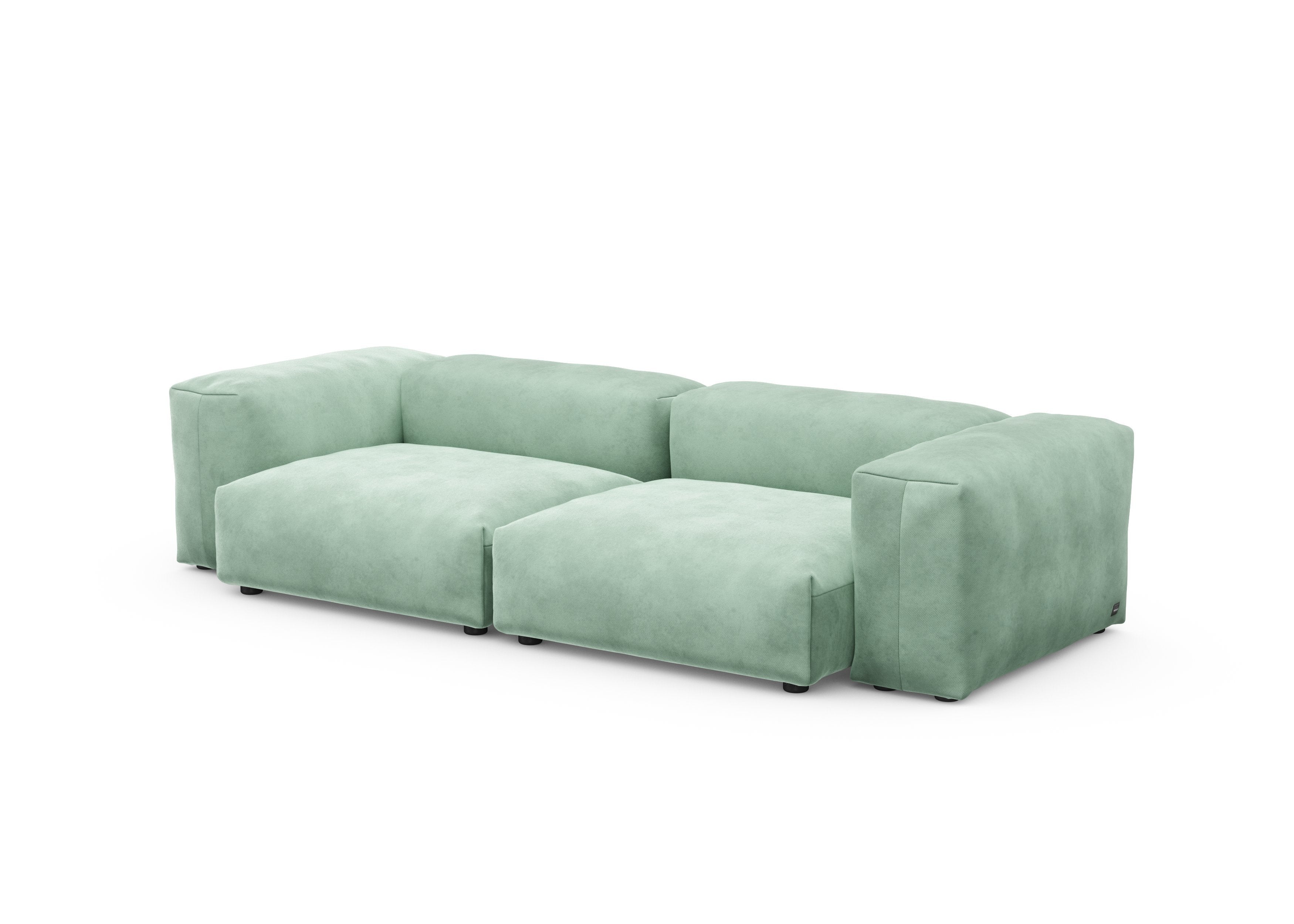 vetsak®-Two Seat Sofa M Velvet mint