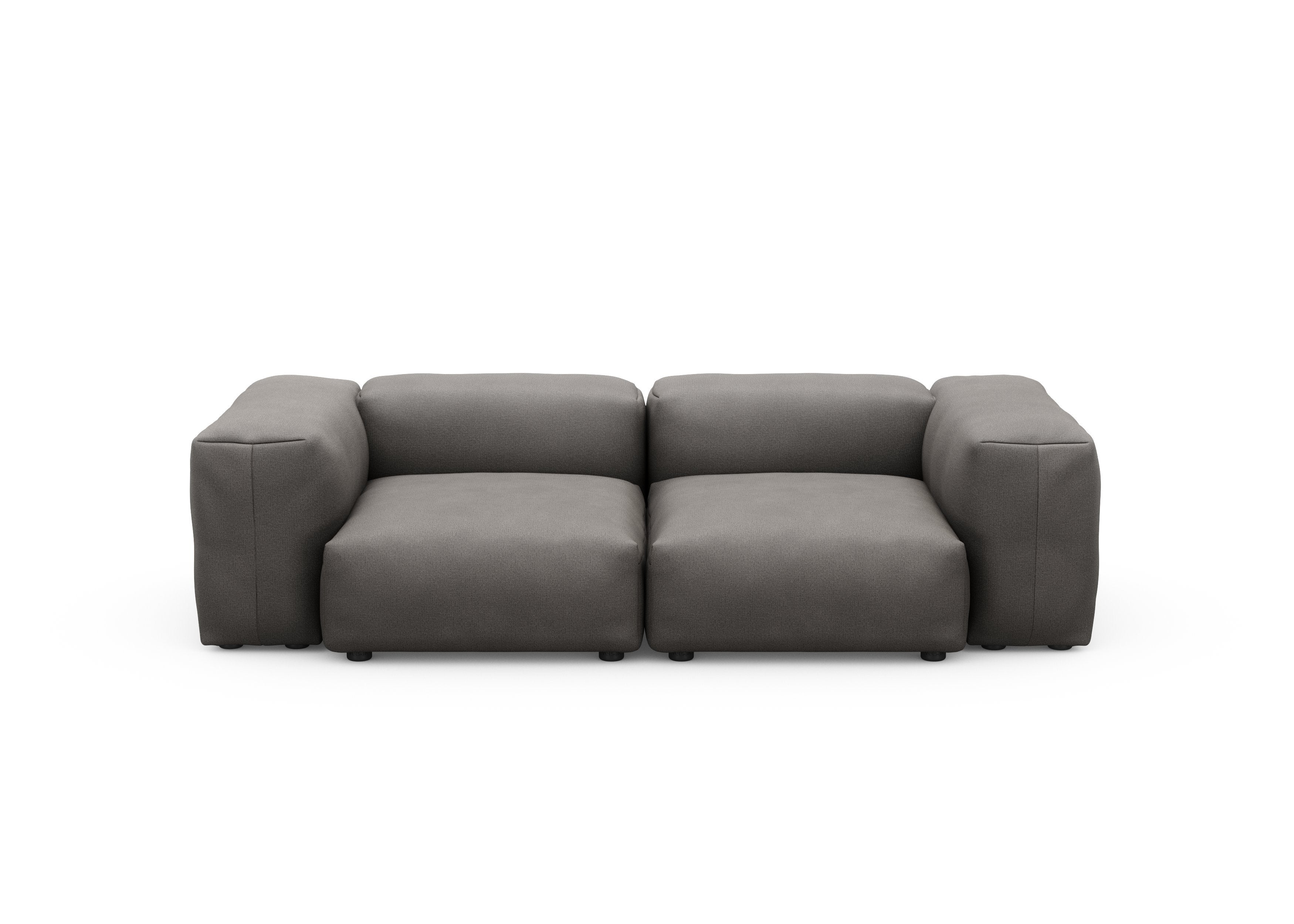 vetsak®-Two Seat Sofa S Canvas dark grey